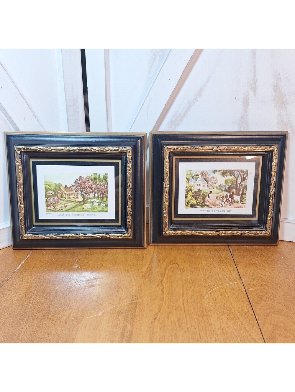 VTG Illinois Moulding Co. Landscapes Framed Prints Spring/Summer 6x7 Rectangular